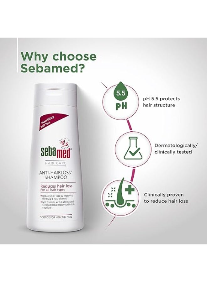 SebaMed Anti-Hairloss Shampoo, 200ml & SebaMed SPF 30 Lip Defense Stick, 4.8g - Image 3